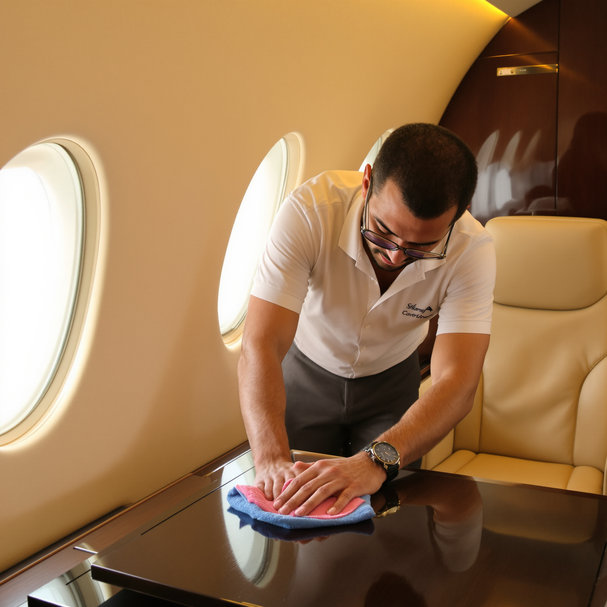 Luxurious Aircraft Interior